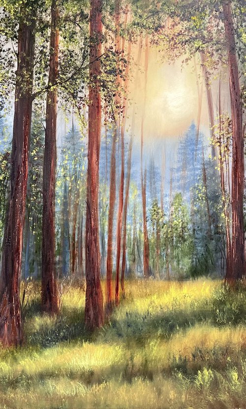 Summer Forest by Tanja Frost