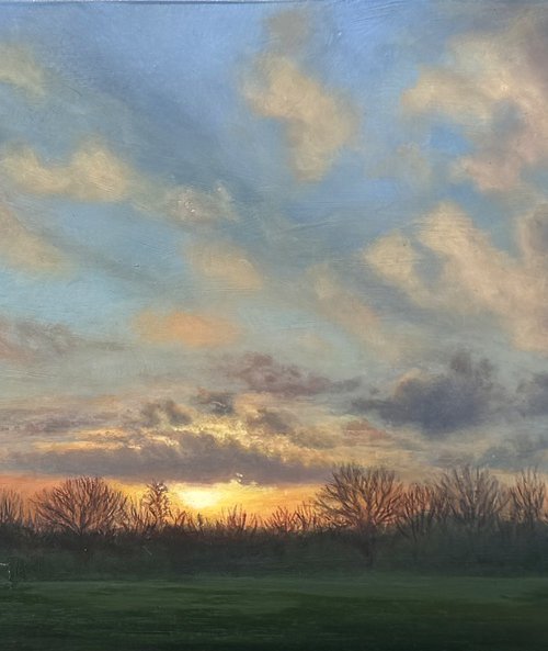 Sunset in MH Park (XXIV) by Diana Sandetskaya