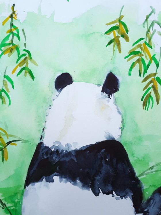 "Little sulking Panda"