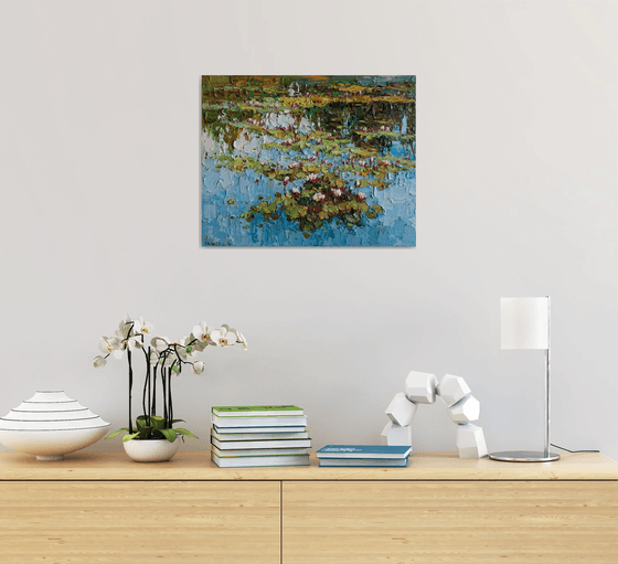 White Water Lilies