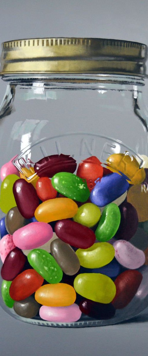 Jelly Bean Jar by Peter Slade