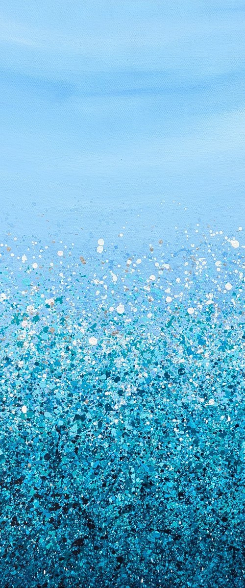A Turquoise Radiance #4 by Lucy Moore