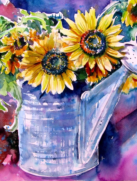 Sunflowers still life II