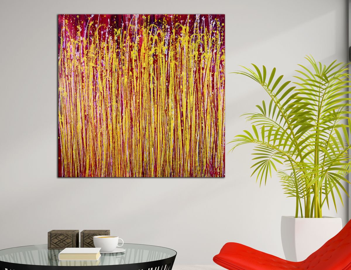 A Delicate Chaos (Metallic Spectra) By Nestor Toro, 35 X 34, Artwork For Sale On Artfinder