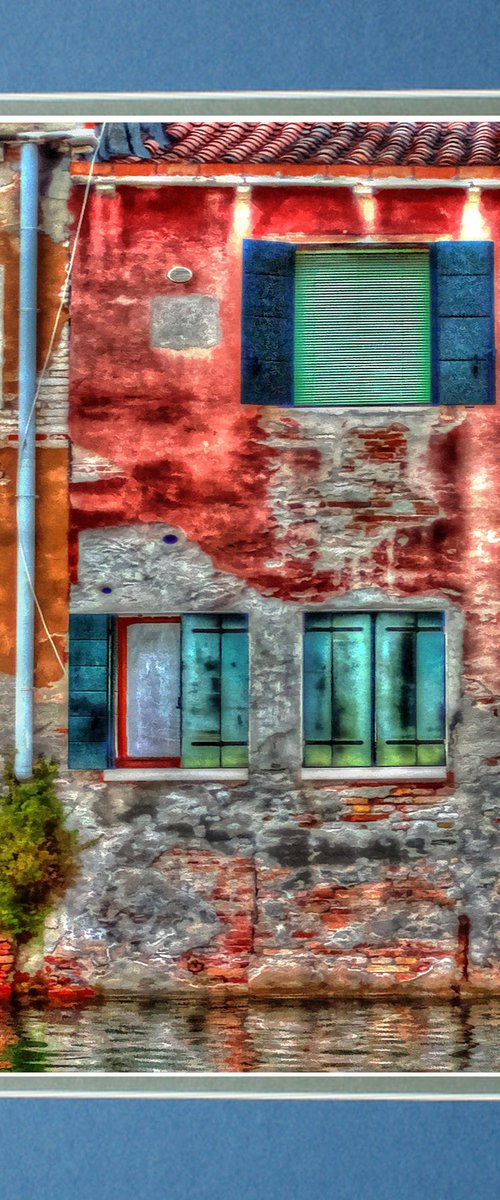 Venice backwater Italy by Robin Clarke