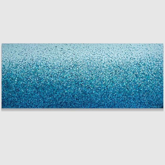 The Woolloomooloo Water Dance 152 x 61cm acrylic on canvas