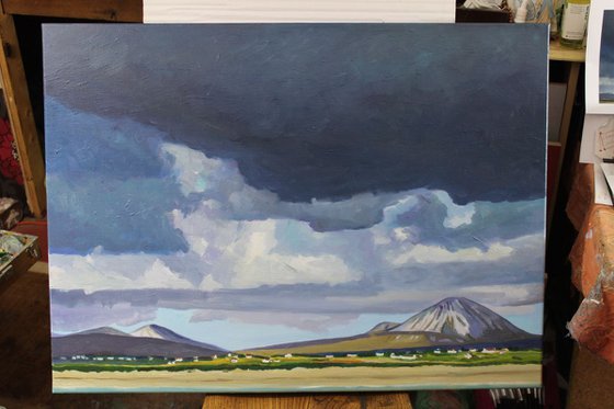 Brooding Clouds over Errigal