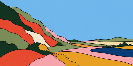 Flowing Landscape #31
