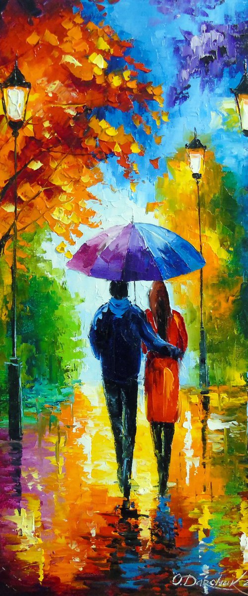 Autumn Romance in the Park by Olha Darchuk