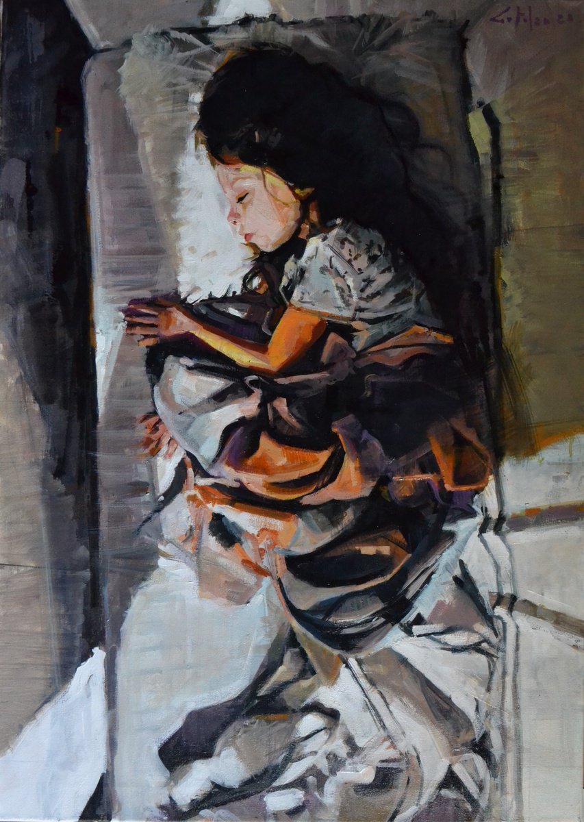 Sweet Dreams By Marco Ortolan, 20 X 28, Artwork For Sale On Artfinder