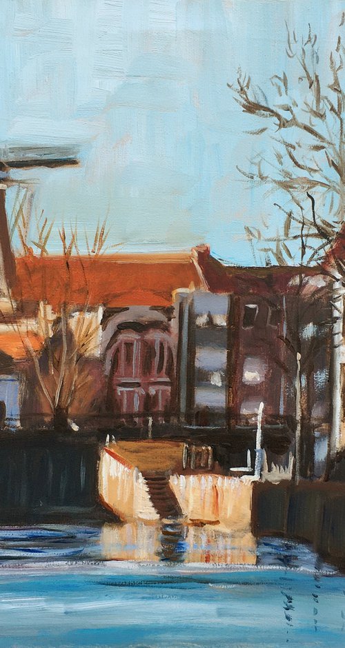 The view of Schiedam by Elena Sokolova
