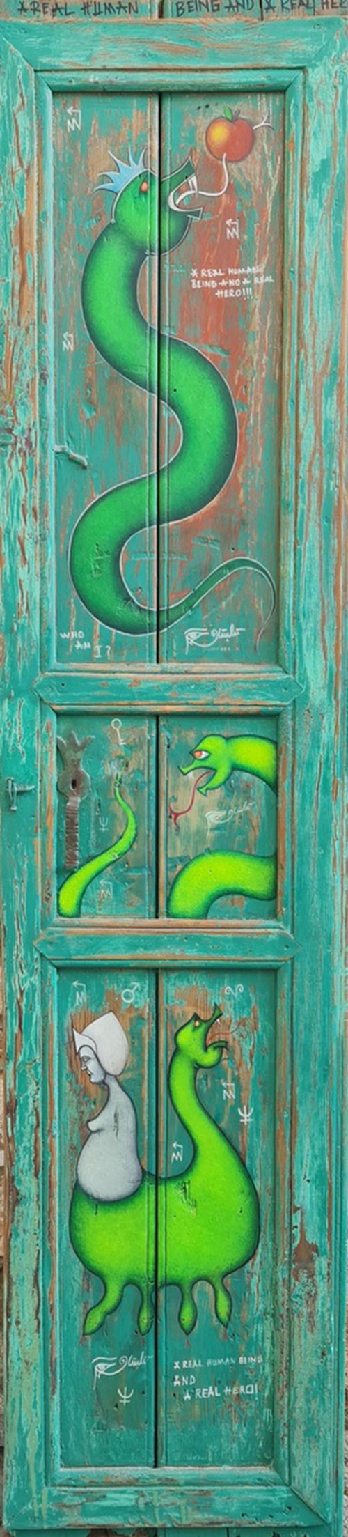 The Shahmaran Door by Güçlü  Kadir Yılmaz