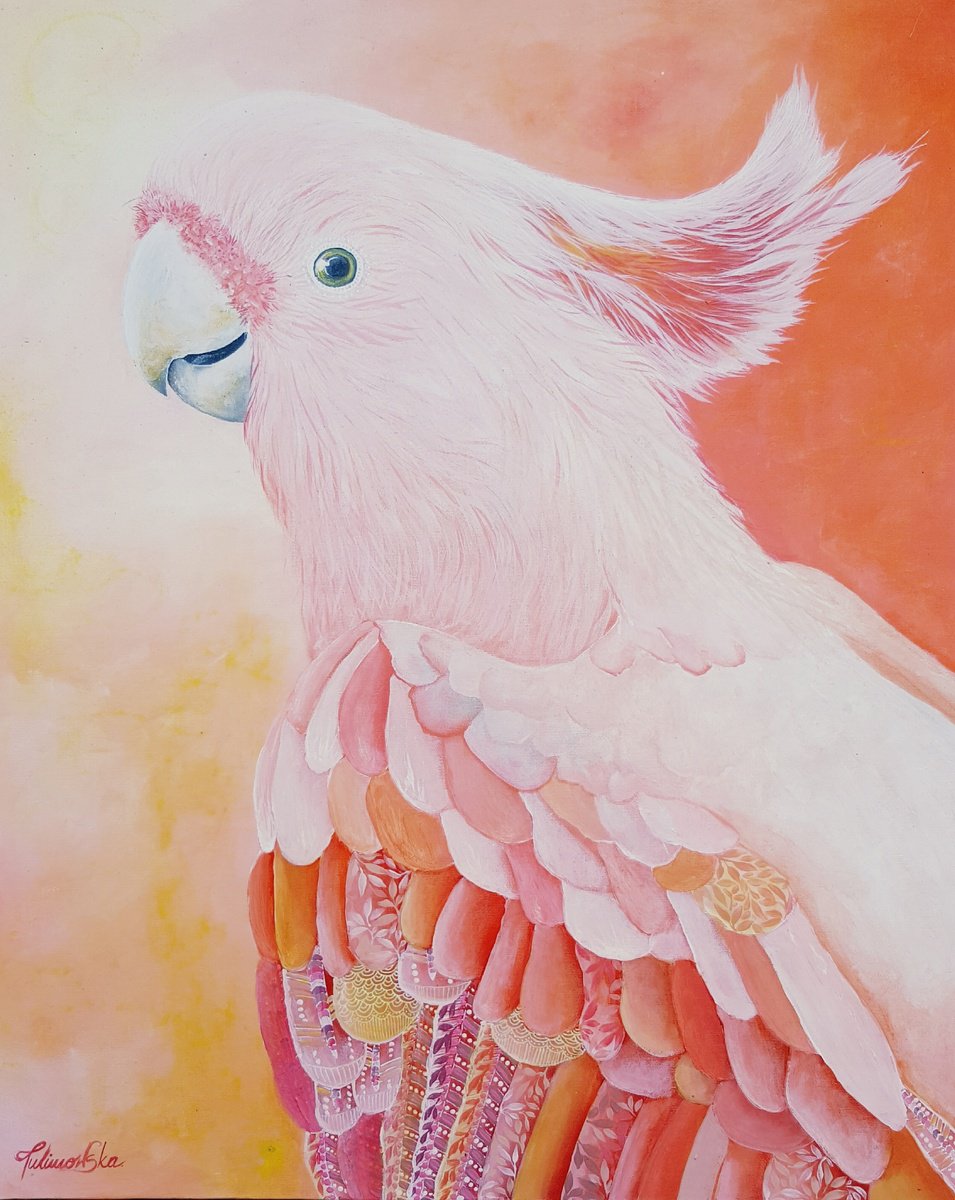 Blooming Cockatoo by Maja Tulimowska - Chmielewska