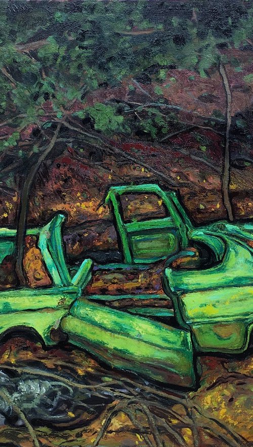 ''Abandoned car'' by Raffi Ghazaryan