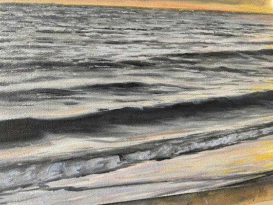 Ocean Sunset Wings of Freedom