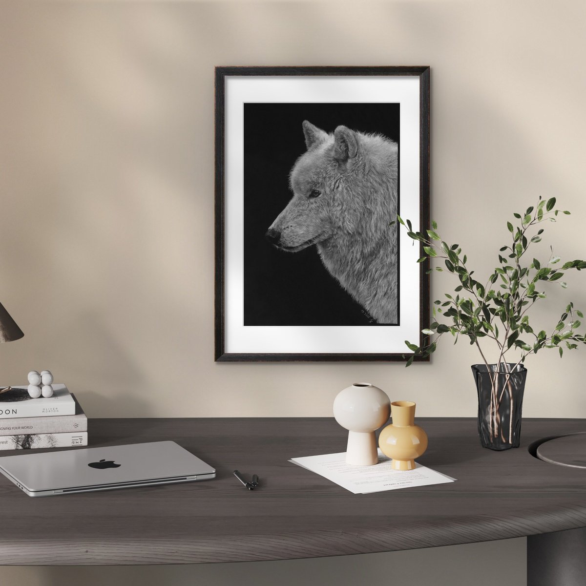 Photorealistic Pencil Drawing , Winter Is Coming By Annika Schmitt, 12 X 16, Artwork For Sale On Artfinder
