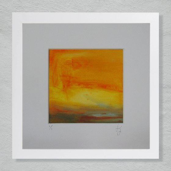 Abstract 0846 - Framed, original painting