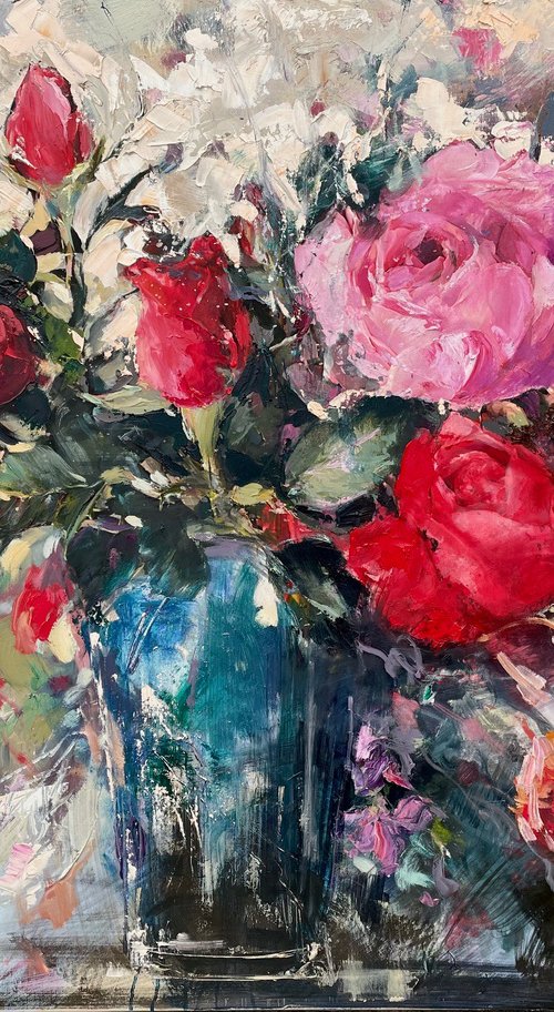 Petals in quiet Light by Ewa Czarniecka