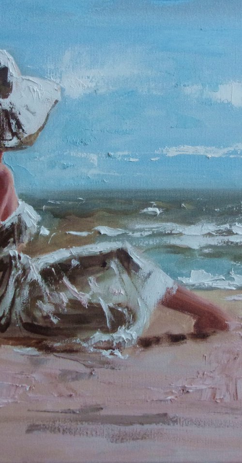 " SUMMER BLUE " by Monika Luniak