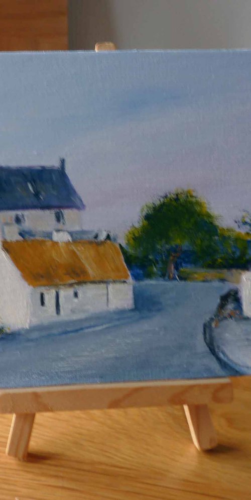 Old Slamannan - A Scottish Landscape by Margaret Denholm