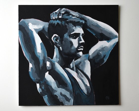Steel & Flesh - Male portrait