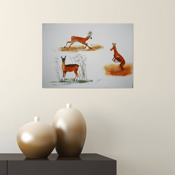 Roe Deer 03 / Original Painting