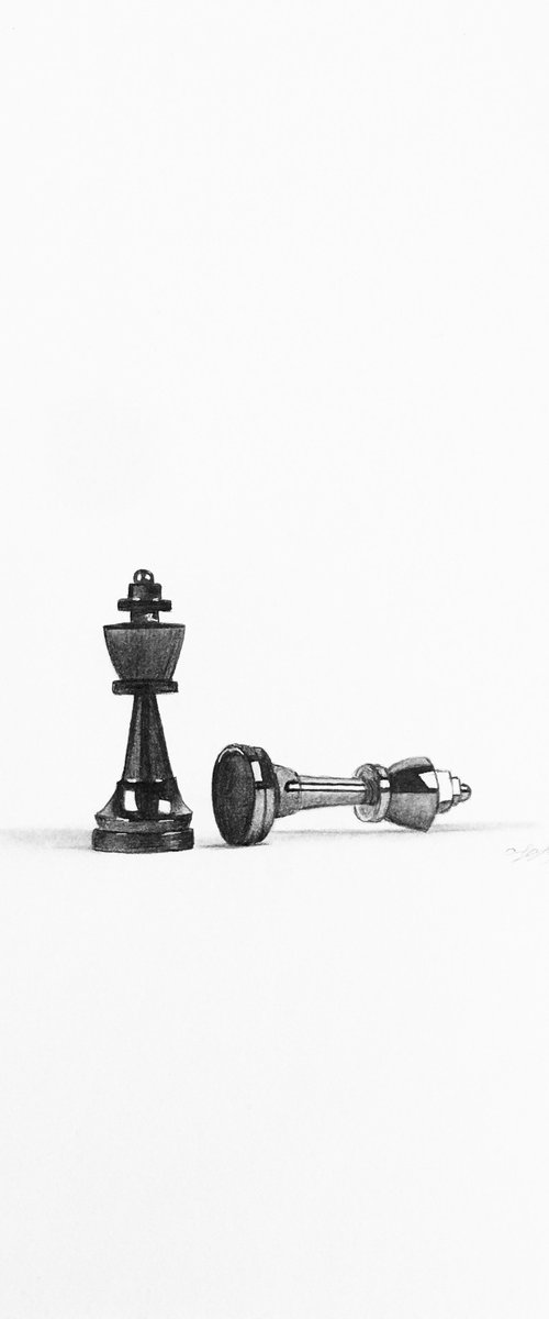 Chess pieces by Amelia Taylor