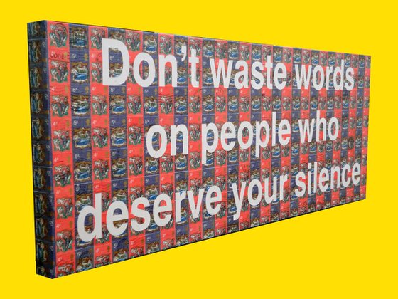 Don't waste words