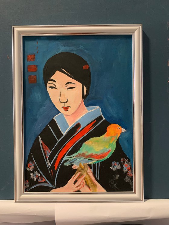 Japanese beauty. Geisha. #4