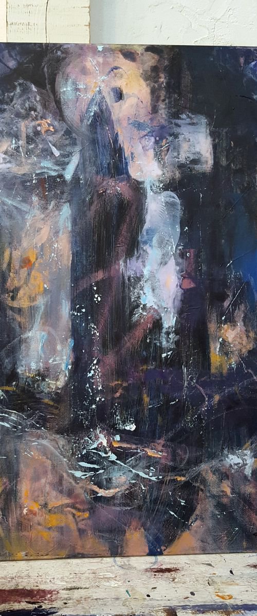 Alone to the invisible touch 2 oneiric dreamscape by OVIDIU KLOSKA by Kloska Ovidiu