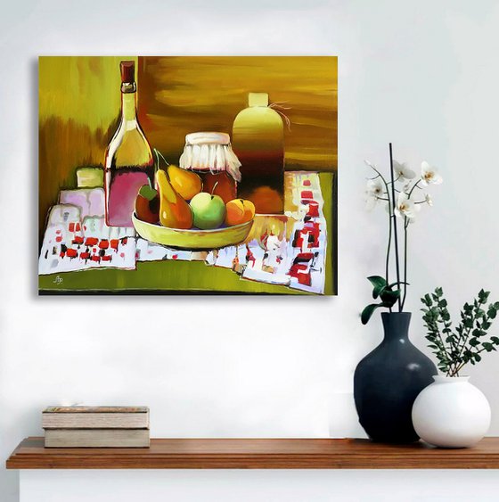 Still life with fruits