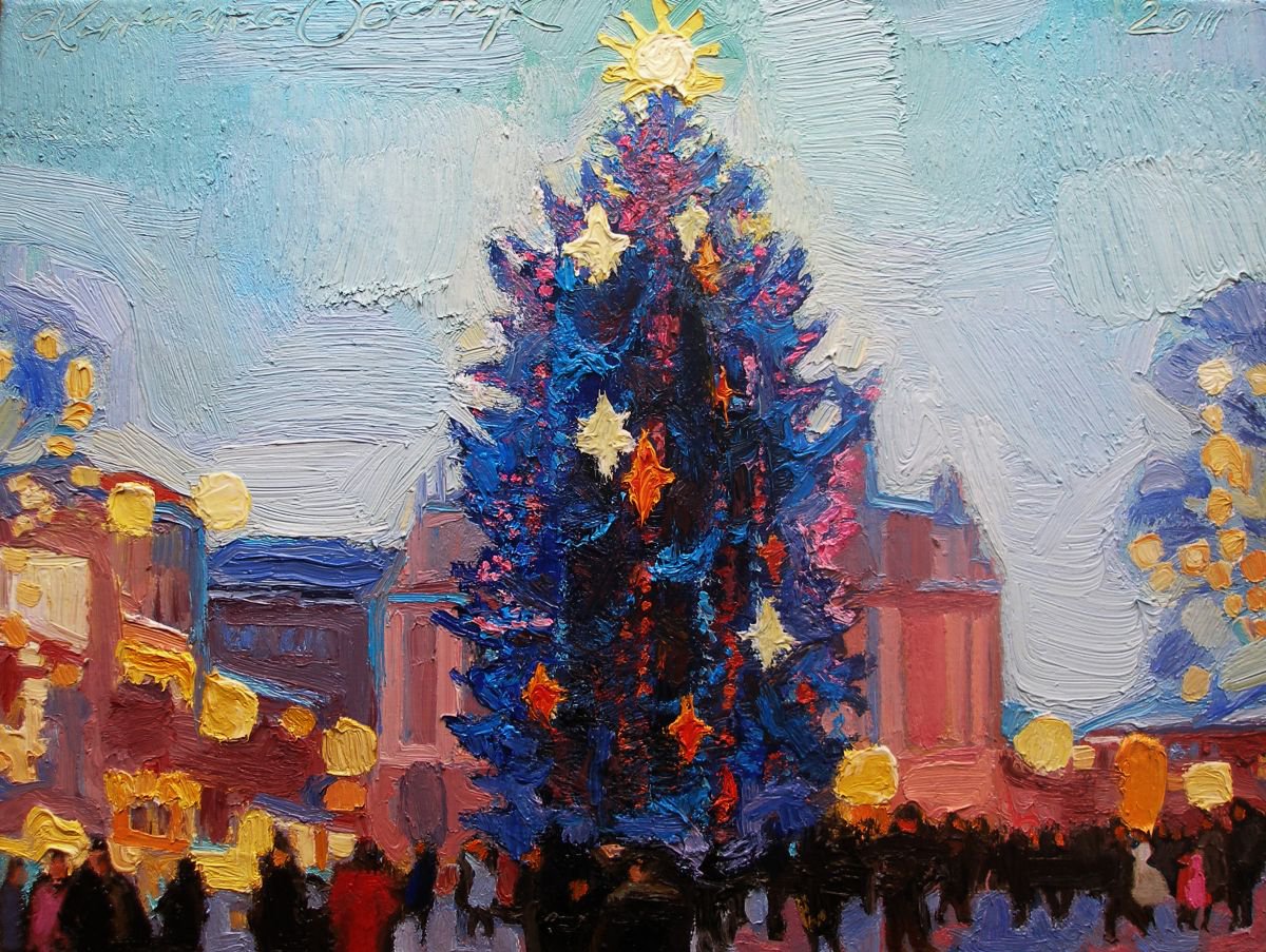 Christmas Lviv by Olena Kamenetska-Ostapchuk