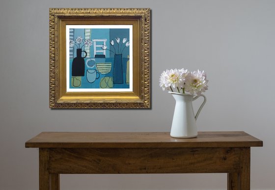 Still Life with a White Chair III