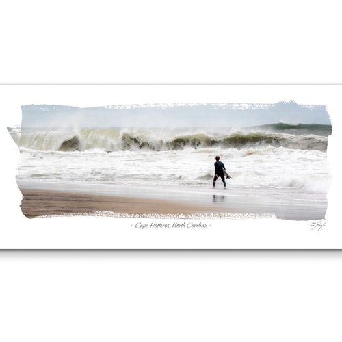 Surf in Cape Hatteras, North Carolina by Chantal Proulx