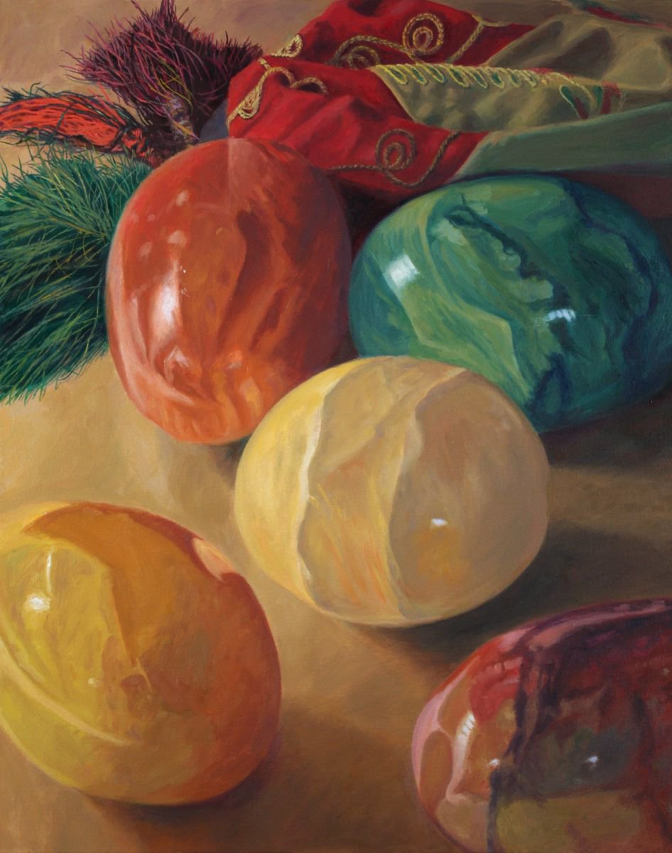 Five Marble Eggs by Douglas Newton