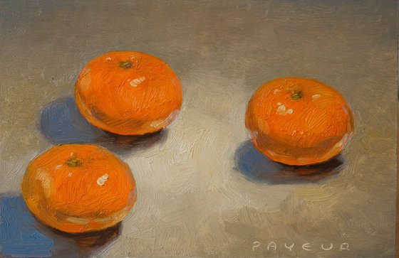 3 tangerines