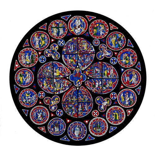 Lincoln Cathedral North Rose Window by Shelley Ashkowski