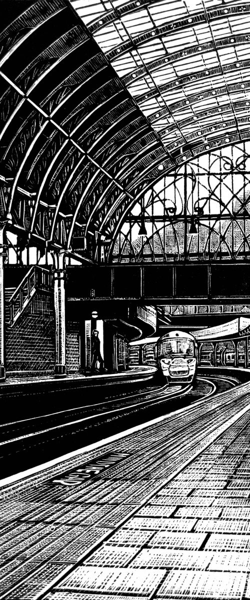 Paddington Station: Platform 8 by Rebecca Coleman