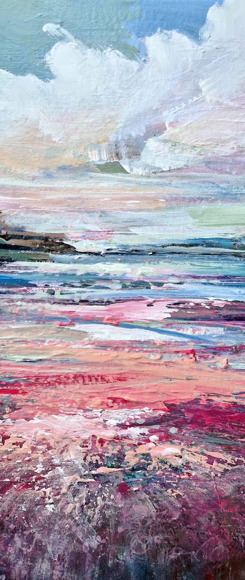 Where the Pink Sky Falls by Irina Laube