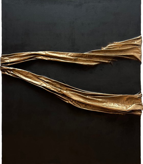 Black & Gold Abstract Elegance