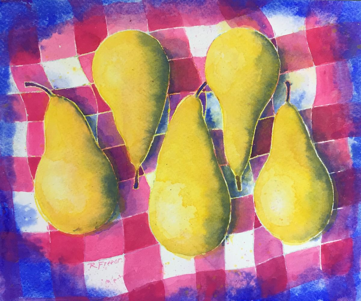 Five Pears by Rebecca Freear