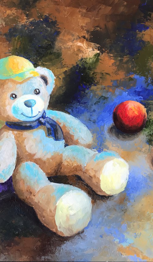 My little teddy bear by Elena Chynchenko