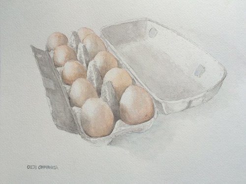 10 Eggs by Oeds Offringa