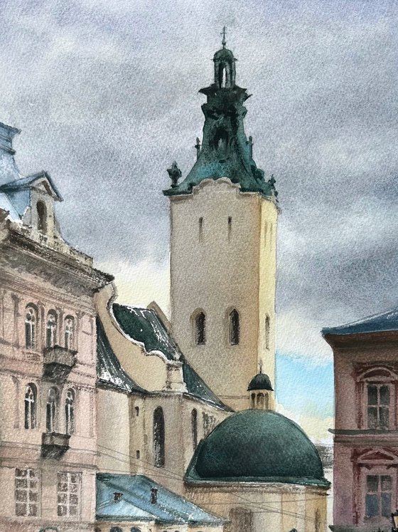 Latin cathedral church in Lviv