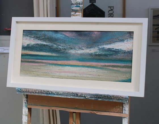 Drifting into Blue 1 & 2 - Two Original Painting- Sennen Cove Cornwall