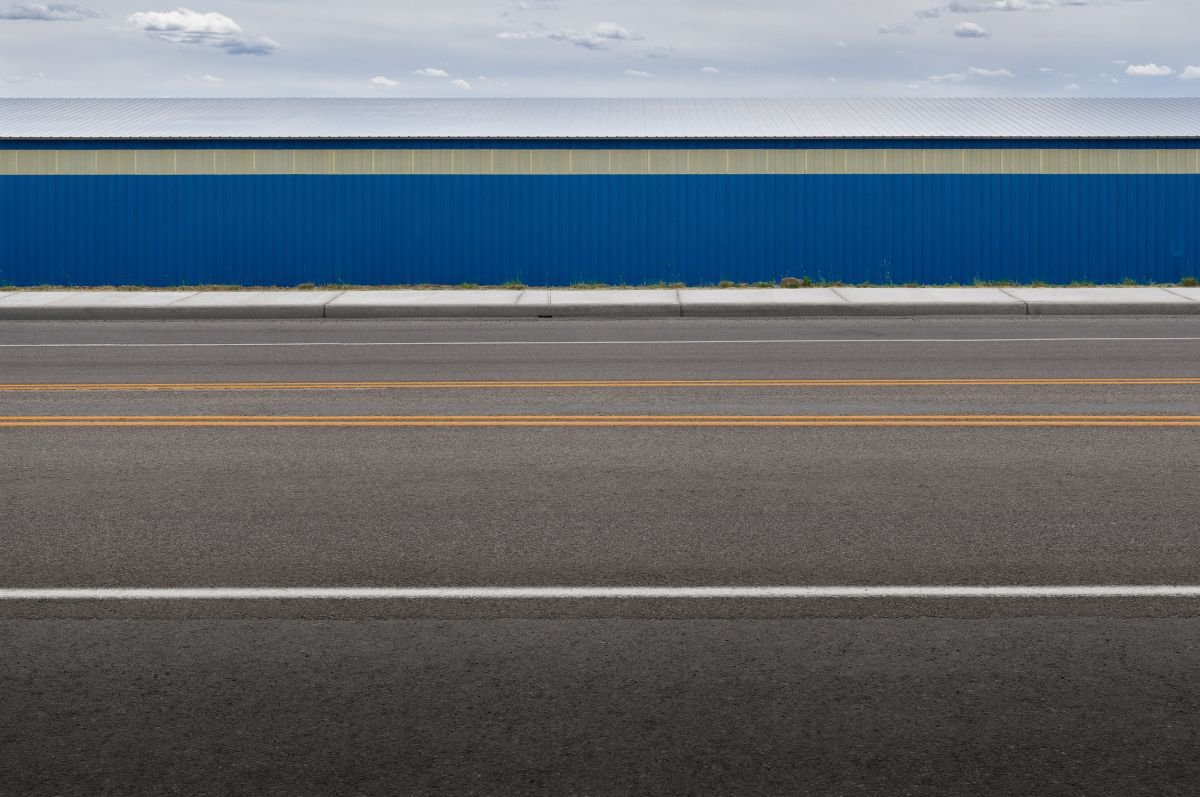 Geometric Cityscapes Photograph By Tom Hanslien, 80 X 55", Straight Lines, Original Artwork