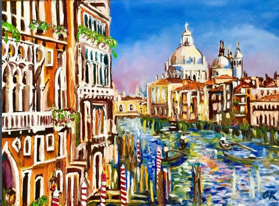 VENICE. Grand canal.