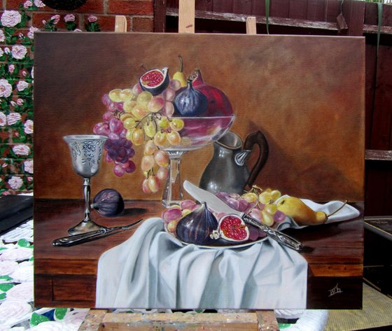 Still life with fruits