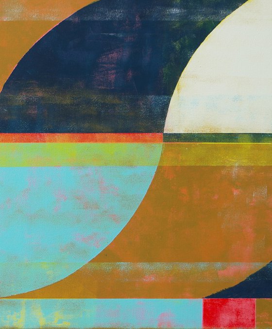 Circle in Circle Turquoise