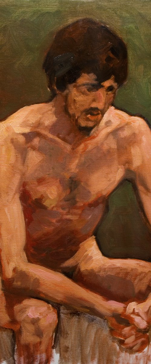 study of a man by Olivier Payeur